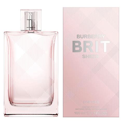 burberry brit scent profile|burberry brit sheer 100ml price.